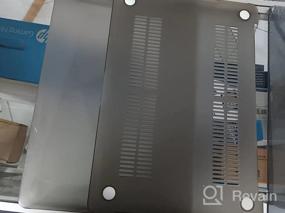 img 8 attached to Глянцевый жесткий чехол для MacBook Pro 16 дюймов A2141 2019-2020 гг. - кристально-прозрачный UESWILL