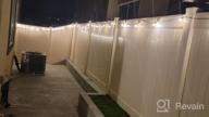 img 1 attached to Outdoor LED String Lights, 150FT G40 Patio Lights With 75Pcs 1W Bulbs, Waterproof Shatterproof Dimmable Globe Lights For Backyard, Cafe & Bistro By GHUSTAR review by William Burnett