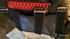 img 7 attached to 2 Pack JOYTUTUS Grab Handles For Jeep Wrangler 1997-2023 & Gladiator - 3 Straps Design, Black