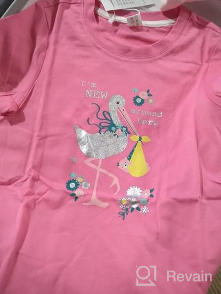 img 1 attached to 👚 Cute and Comfy: Graphic Cotton T-shirts for Girls' Clothing review by Miguel Yurco