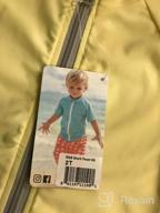 img 1 attached to SwimZip™ Kids' Little Zippered Sleeve Swimsuit - Boys' Swimwear for Optimal Sun Protection review by Eric Smalley