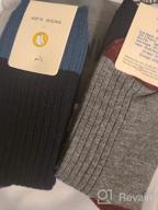 img 1 attached to Winter Warmth for Boys: 6-Pack of Boys Wool Socks for Ultimate Thermal Comfort review by Mack Cruz