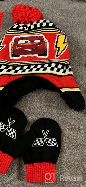 img 1 attached to 🧤 Disney Toddler Lightning McQueen Mittens: Boys' Perfect Winter Accessories! review by Lamont Wilson