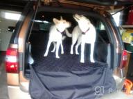 img 1 attached to USA-Made Extra Large Black SUV Cargo Liner For Dogs By 4Knines - Perfect For Protecting Your Vehicle! review by Kevin Griffin