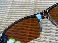 картинка 1 прикреплена к отзыву Enhanced Vision with Oakley 🕶️ 101 355 018 Polarized Sapphire Iridium Sunglasses от William Santos