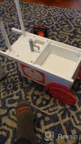 img 6 attached to Playtime By Eimmie 18 Inch Doll Furniture - Ice Cream Cart And Dolls Accessories - Wooden Playsets - Fits American, Generation, My Life & Similar 14”-18” Girl Dolls Stuff - Girls Toys