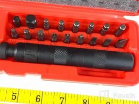 img 5 attached to Легко ослабьте застрявший крепеж с помощью набора мощных ударных винтовертов KAIFNT K504 — 24 шт.