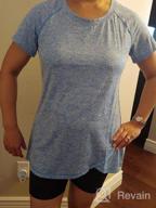 img 1 attached to Stay Stylish And Comfortable During Workouts With Kimmery'S Raglan Sleeve Yoga Shirt In Sizes M-3XL review by Dawn Rodrigues
