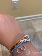 img 1 attached to ❤️ Interlocking Hearts Sister Bracelets: Perfect Sisters and Best Friends Jewelry review by Carey Kocik