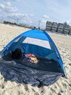 img 1 attached to UPF 50+ UV Protected Gorich Beach Tent Sun Shelter Canopy For 3-7 People, Lightweight And Easy To Set Up Cabana Beach Shade Tent review by Paul Philippe