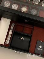 img 1 attached to Organize Your Timepieces In Style With Rothwell'S Luxury Leather Watch Box review by Brian Micheals