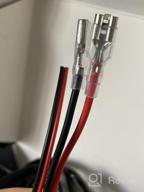 img 1 attached to 100FT Extension Wire Cord For LED Strip Lights - High-Grade Tinned Copper, 20AWG 2 Conductors, Red & Black Color, 12V DC Compatible review by Tony Basler
