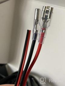 img 6 attached to Удлинительный шнур 100 футов для светодиодных лент - высококачественная луженая медь, 20AWG 2 проводника, красный и черный цвет, совместимость с 12 В постоянного тока