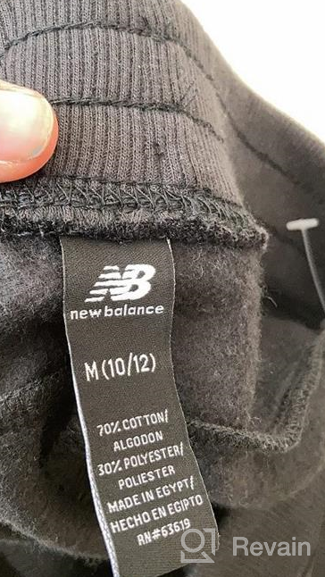 img 1 attached to Stay Active in Style: New Balance Girls Fleece Joggers for Girls' Clothing review by Mona Kohkayne