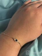 img 1 attached to 14K Gold Filled Dainty Chain Bracelet: Elegant And Simple Jewelry Gift For Women By LOYATA review by Missy Yang