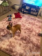 картинка 1 прикреплена к отзыву Black Soft Shag Faux Fur 3X5 Area Rug Non-Slip Plush Fluffy Comfy Rugs For Bedroom Living Room Babys Care Crawling Carpet от Robert Kimble