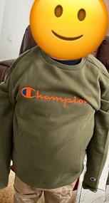 img 5 attached to 👕 Unisex Heritage Pullover Sweatshirt - Champion Boys' Clothing