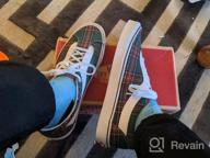 img 1 attached to 👟 Bold Plaid White Women's & Men's Vans Shoes: Fashion Sneakers Extraordinaire! review by Matt Tebow