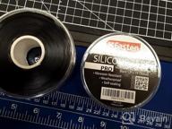 картинка 1 прикреплена к отзыву XFasten Self Fusing Silicone Tape Pro: атмосферостойкое уплотнение толщиной 30 мил для наружных коаксиальных кабелей, электрических кабелей и утечек в трубах | 1,5 дюйма х 15 футов, черный от Evan Austin
