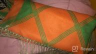 картинка 1 прикреплена к отзыву Stay Warm In Style: PINCTROT Chunky Plaid Blanket Scarf For Him & Her от Ryan Hadden