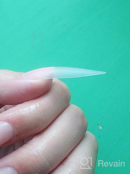 img 1 attached to Get Flawless Nails With AddFavor 600Pcs Clear Long Stiletto Nail Tips- Perfect For Home Salons And DIY Art review by Matt Kovacevic