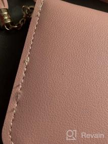 img 7 attached to OYATON Wallet For Women PU Leather Clutch Wristlet Zip Wallet With Phone Holder (Pink1)