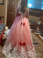 img 1 attached to Girls' Pageant Dresses – WDE Princess: Clothing for Girls review by Leroy Wolfe