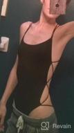 img 1 attached to Verdusa Women'S Sleeveless Scoop Neck Strappy Backless Bodysuit - Sexy & Stylish review by Mitch Wright