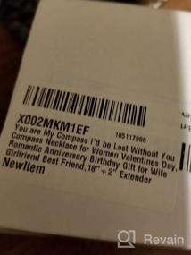 img 5 attached to ELESHOW Christmas Gifts for Her: Zircon Compass Necklace, Perfect Wedding Anniversary and Valentines Jewelry Gifts for Girlfriend, Wife - 18"+2" Extender