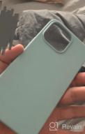 img 1 attached to Green Mint MILPROX Magnetic Liquid Silicone Case - Compatible With Magsafe For IPhone 14 Pro Max - Protective Shockproof Bumper Rubber Gel Shell Cover - 6.7 Inch 2022 Model review by Micael Rau