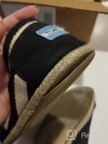 img 6 attached to TOMS University Classics Black Stripe: Stylish and Timeless Slip-On Shoes