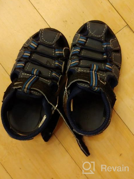 img 1 attached to Rugged Bear Fisherman Sandals 🐻 for Little Boys - Ideal Shoes review by Brian Motley