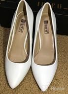 картинка 1 прикреплена к отзыву IDIFU Women'S IN4 Classic Pointed Toe High Heels Pumps Wedding Shoes Office Dress Shoes от Atheendra Wroblewski