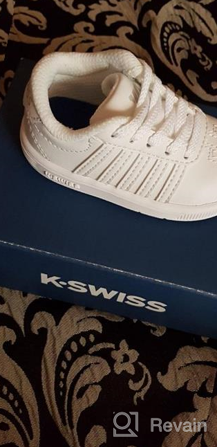 img 1 attached to 👟 K-Swiss Kid's Classic Pro Sneaker in Black/Black, Size 13 M - Trendy and Durable Footwear for Kids review by Michael Ringgold