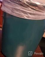 img 1 attached to 300 Small Clear Extra Strong 1.2 Gallon Trash Can Liners - Fit 4.5-6 Liters Trash Bins For Home, Office & Kitchen review by Matt Louis