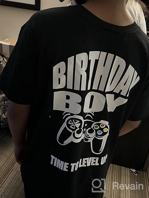 img 1 attached to 🎮 Level Up with this Birthday Boy Video Gamer T-Shirt! Sizes S-XL review by Jim Moody