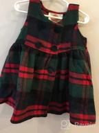 img 1 attached to Mud Kingdom Plaid Sleeveless Loose Fit Faux Wool Holiday Girls Dresses review by Sandro Pierce