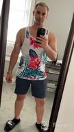 картинка 1 прикреплена к отзыву COOFANDY Floral Sleeveless T Shirts Vacation Men's Clothing от Dube Jansen