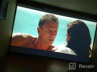 img 1 attached to Experience Ultimate Outdoor Movie Fun With JWSIT 120-Inch Projector Screen - Foldable, Anti-Crease & HD 16:9 Ratio For Home Theater And Backyard Entertainment review by Matthew Henderson