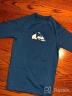 img 1 attached to 🏄 Quiksilver Boys' Youth Rashguard Surf Shirt - All Time Short Sleeve review by Pete Door