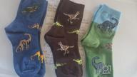 img 1 attached to Dino Triple Treat Socks for 🦖 Little Boys: Jefferies 3-7 Pack of 3 review by Jacob Brooks