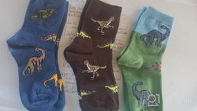 img 5 attached to Dino Triple Treat Socks for 🦖 Little Boys: Jefferies 3-7 Pack of 3