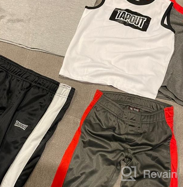 img 1 attached to 👕 Stylish and Durable TapouT Boys Active Tracksuit Set - A Must-Have for Boys' Clothing! review by Raymond Vogel