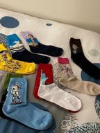 img 1 attached to WeCiBor Combed Cotton Casual Socks For Women - Fun And Stylish Packs review by Jonathan Roloff