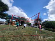 img 1 attached to 4 Way Volleyball Set For Kids And Adults - GoSports Slam X Ultimate Backyard & Beach Game review by Jeff Bridgewater