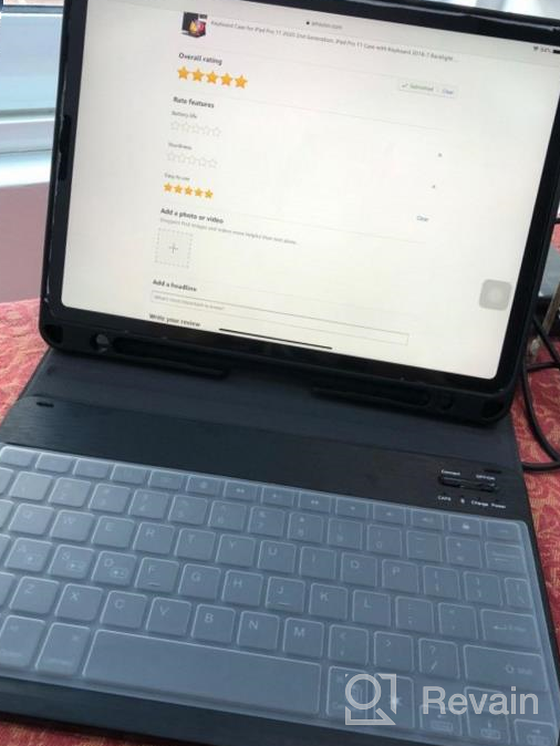 img 1 attached to CHESONA IPad Pro 11 Keyboard Case With Detachable Backlight & Pencil Holder - The Ultimate Protection For Your IPad Air 5Th Generation review by Dustin Wright