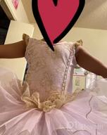 img 1 attached to BAOHULU Ballet Dance Leotards with Skirted 🩰 Tutu for Girls, Princess Dress for Ages 3-8 Years review by Julie Lorig