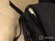 img 1 attached to Travel In Style With Evecase Canvas Backpack For DSLR Camera And Laptop/Tablet review by Bryan White