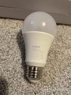 img 1 attached to Set Of 6 Lepro LED Light Bulbs With Dimmable 100 Watt Equivalent, 14W 1500LM Daylight White 5000K, A19 E26 Standard Medium Base, UL FCC Listed, Lifespan Of 15000 Hours review by Mike Rajput