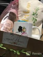 img 1 attached to Maid Of Honor Coffee Mug - Perfect Gift For Your Sister, Best Friend And Bridal Party review by Anna Alcala